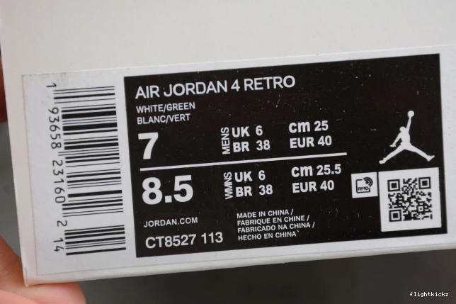 4 Jordan Green CT8527-113 Air Pine 1209